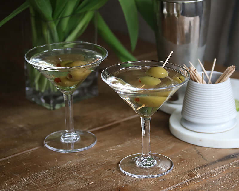 Simon Pearce Ascutney Martini Glass - Image 3