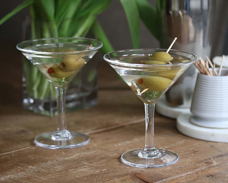 Simon Pearce Ascutney Martini Glass - Image 5