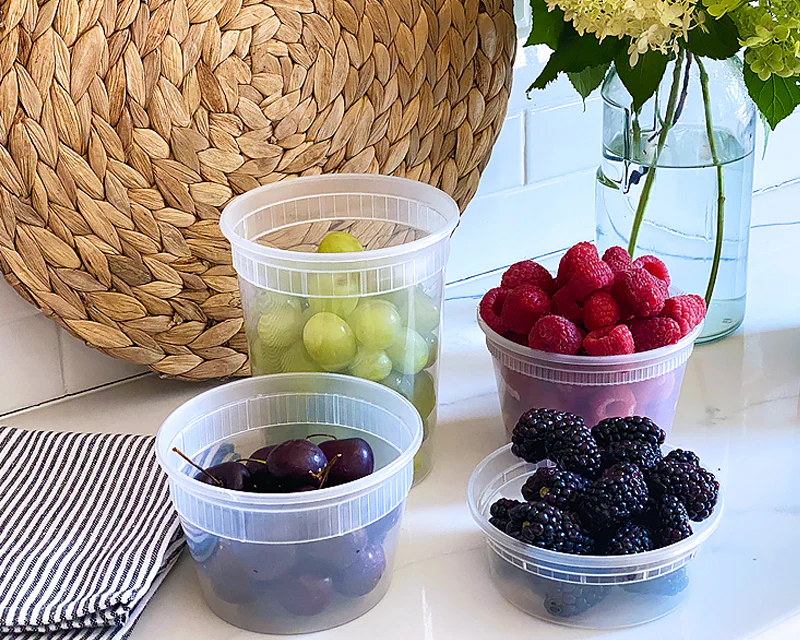 Clear Plastic Containers (set of 5) - Image 8