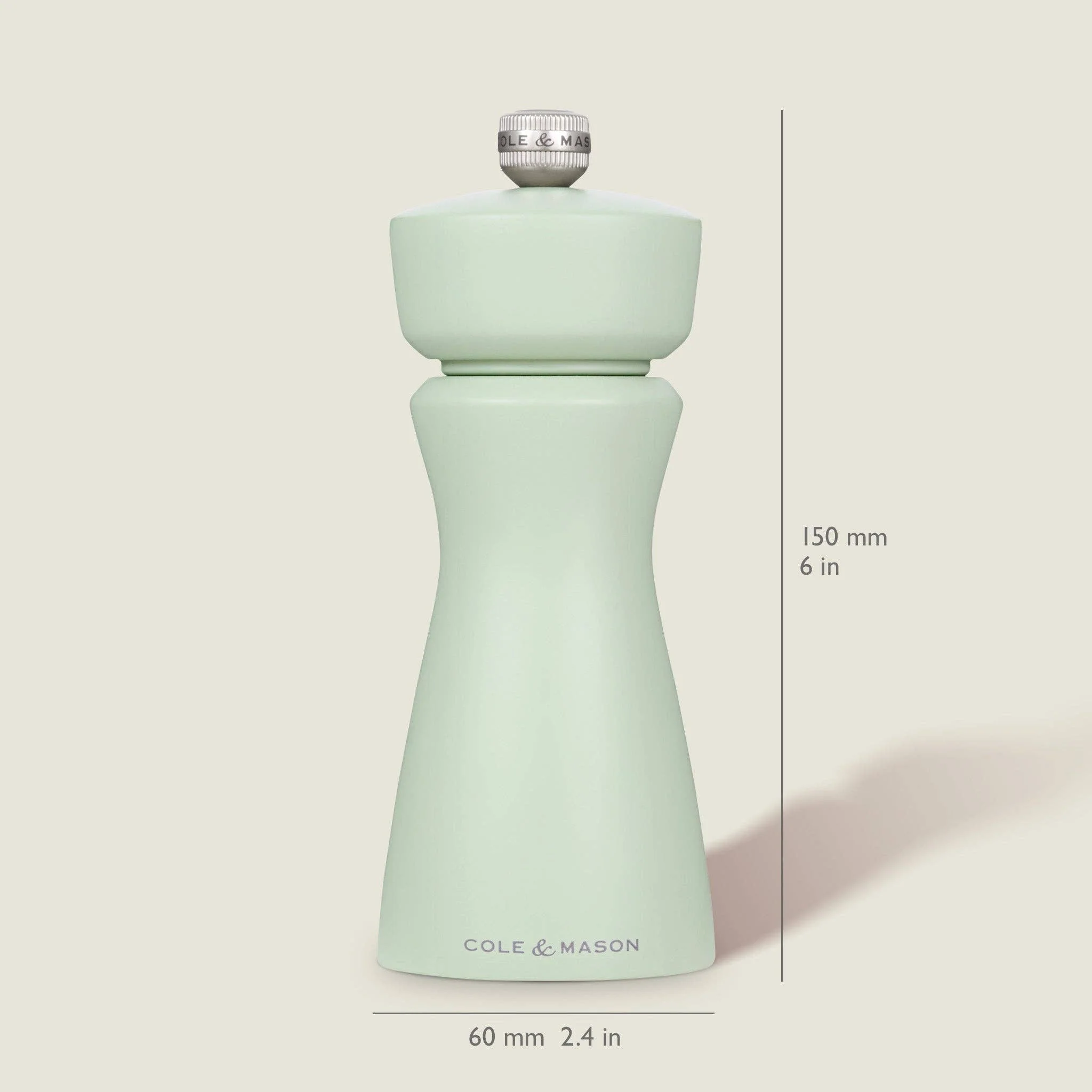 Cole & Mason Kenton Interchangeable Salt & Pepper Mill - Sage - Image 2