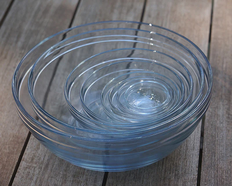 Glass Nesting Bowl Set (10-Piece) - Image 7