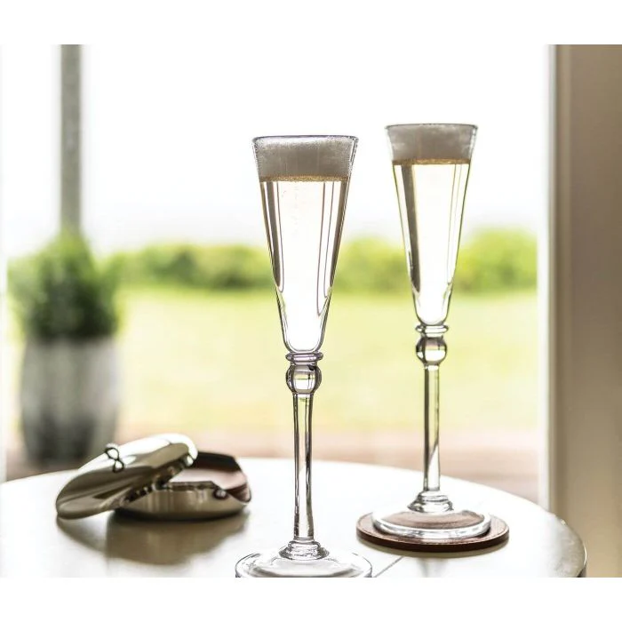 Simon Pearce Hartland Flutes in Gift Box - Image 6