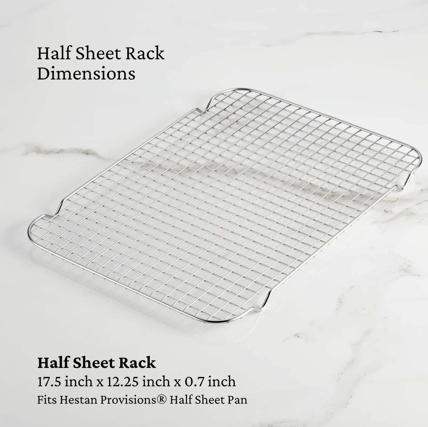 Hestan OvenBond Stainless Steel Half Sheet Pan Racks Only - Set of 2 - Image 2