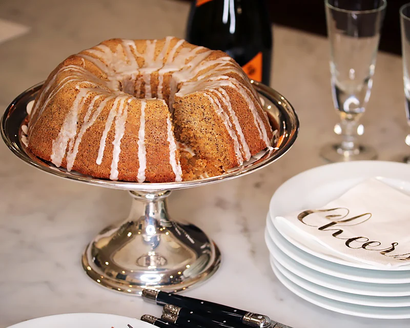 Hôtel Silver Pedestal Cake Stand - Image 5