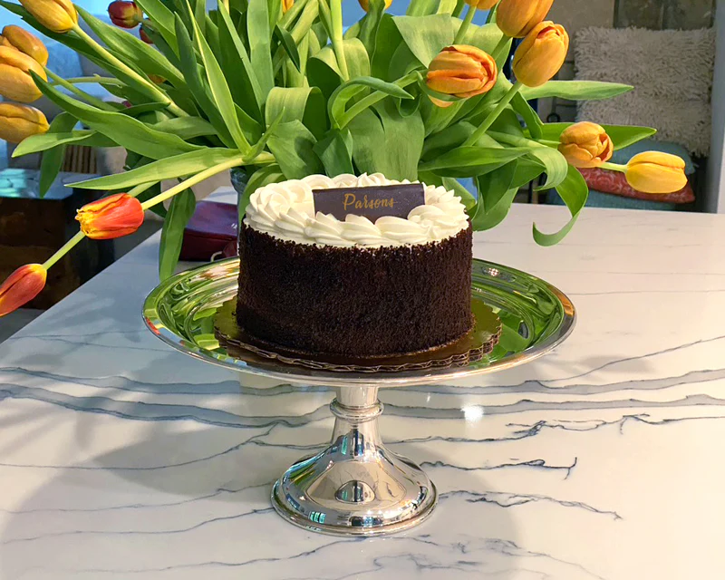 Hôtel Silver Pedestal Cake Stand - Image 8