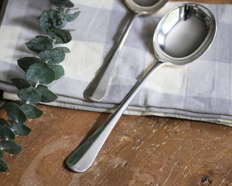 Hôtel Silver Vintage Chowder Spoon - Image 11