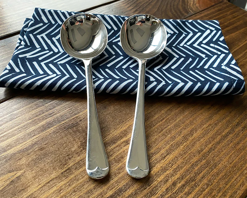Hôtel Silver Vintage Chowder Spoon - Image 12