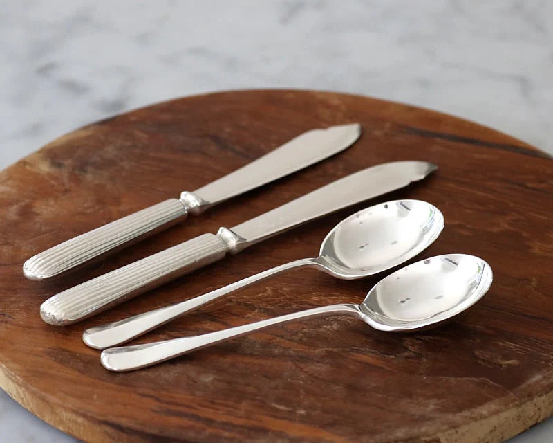 Hôtel Silver Vintage Chowder Spoon - Image 4