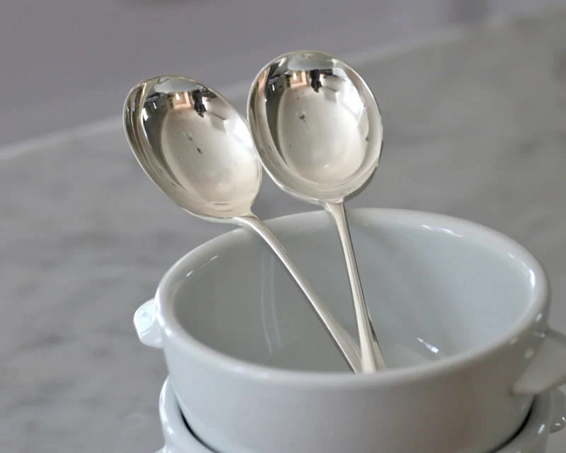 Hôtel Silver Vintage Chowder Spoon - Image 6