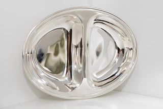 Hôtel Silver Vintage Divided Dish - Image 14