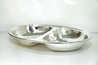 Hôtel Silver Vintage Divided Dish - Image 15