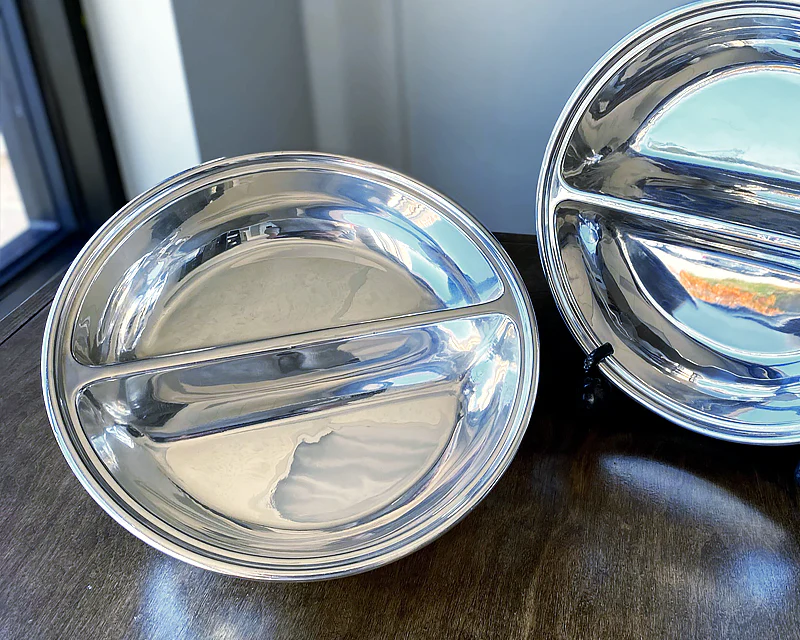 Hôtel Silver Vintage Divided Dish - Image 5