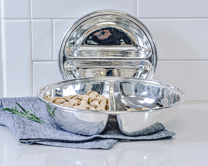 Hôtel Silver Vintage Divided Dish - Image 6