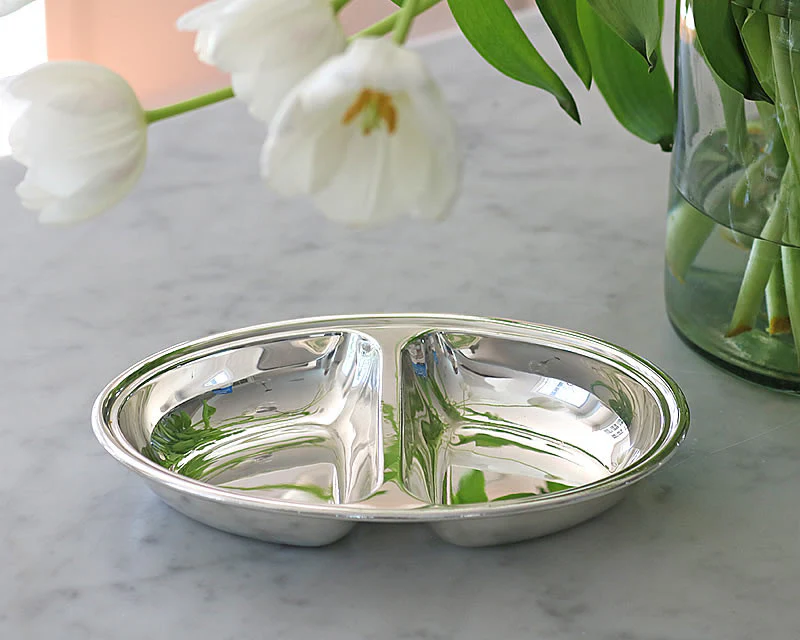 Hôtel Silver Vintage Divided Dish - Image 9