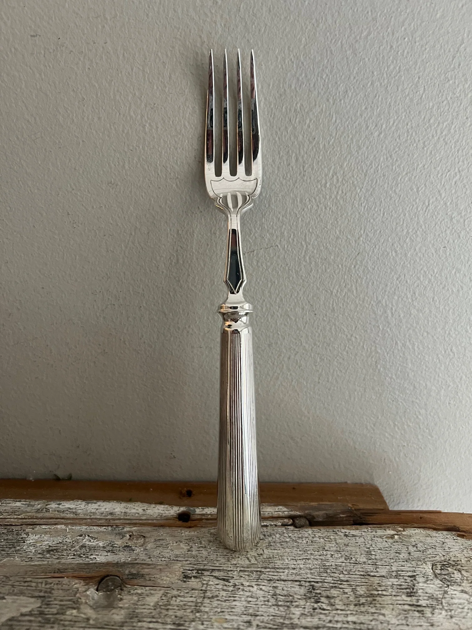 Hôtel Silver Vintage Hollow Handle Fork - Image 3