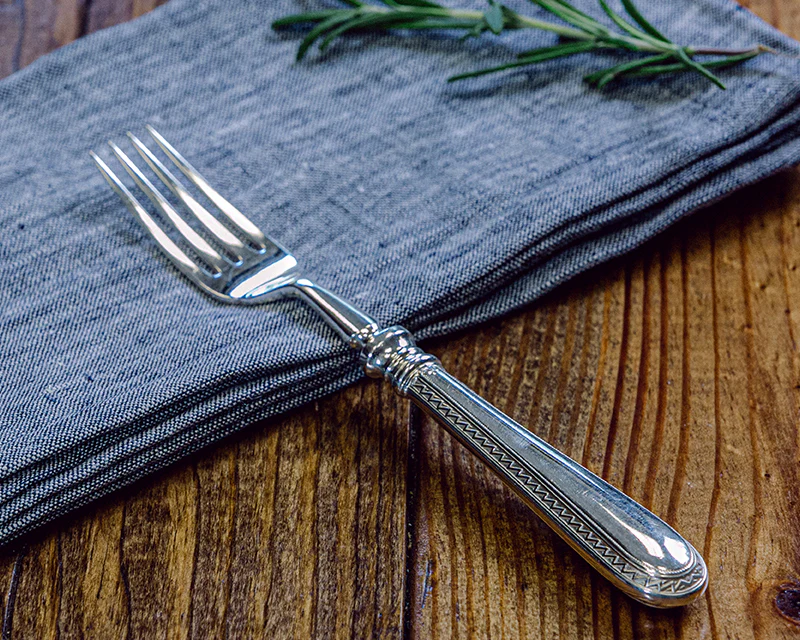 Hôtel Silver Vintage Hollow Handle Fork - Image 8