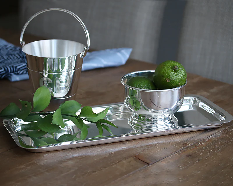 Hôtel Silver Private Label ICE PAIL with Hinged Handle - Image 4