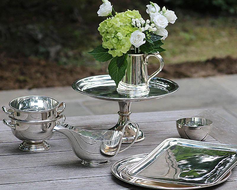 Hôtel Silver Vintage Oval Dish - Image 10