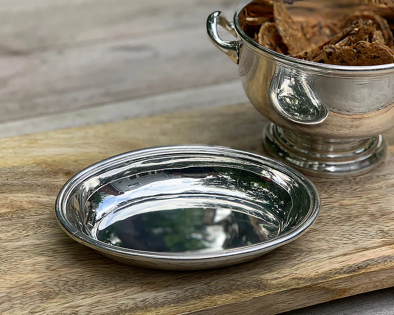Hôtel Silver Vintage Oval Dish - Image 3