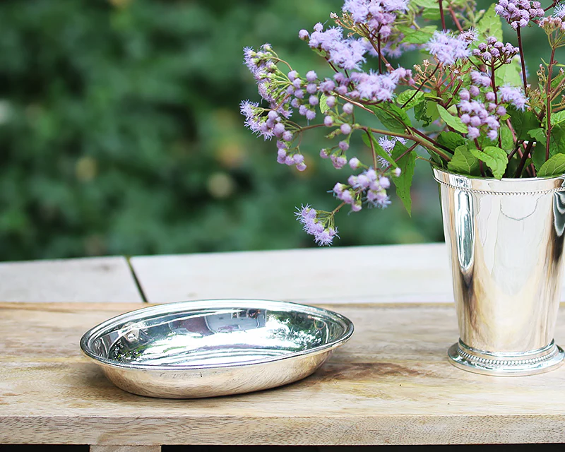 Hôtel Silver Vintage Oval Dish - Image 5