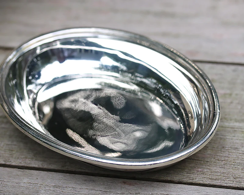 Hôtel Silver Vintage Oval Dish - Image 7