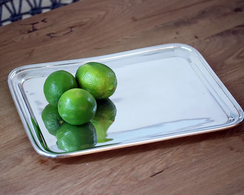 Hôtel Silver Vintage Rectangular Tray - Image 8