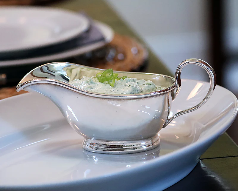 Hôtel Silver Vintage Sauce Boat - Image 12