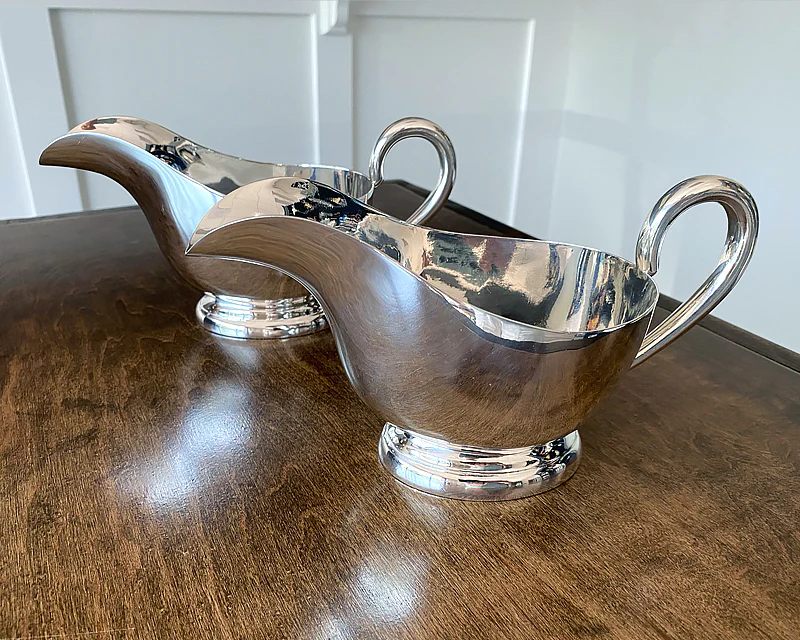 Hôtel Silver Vintage Sauce Boat - Image 15