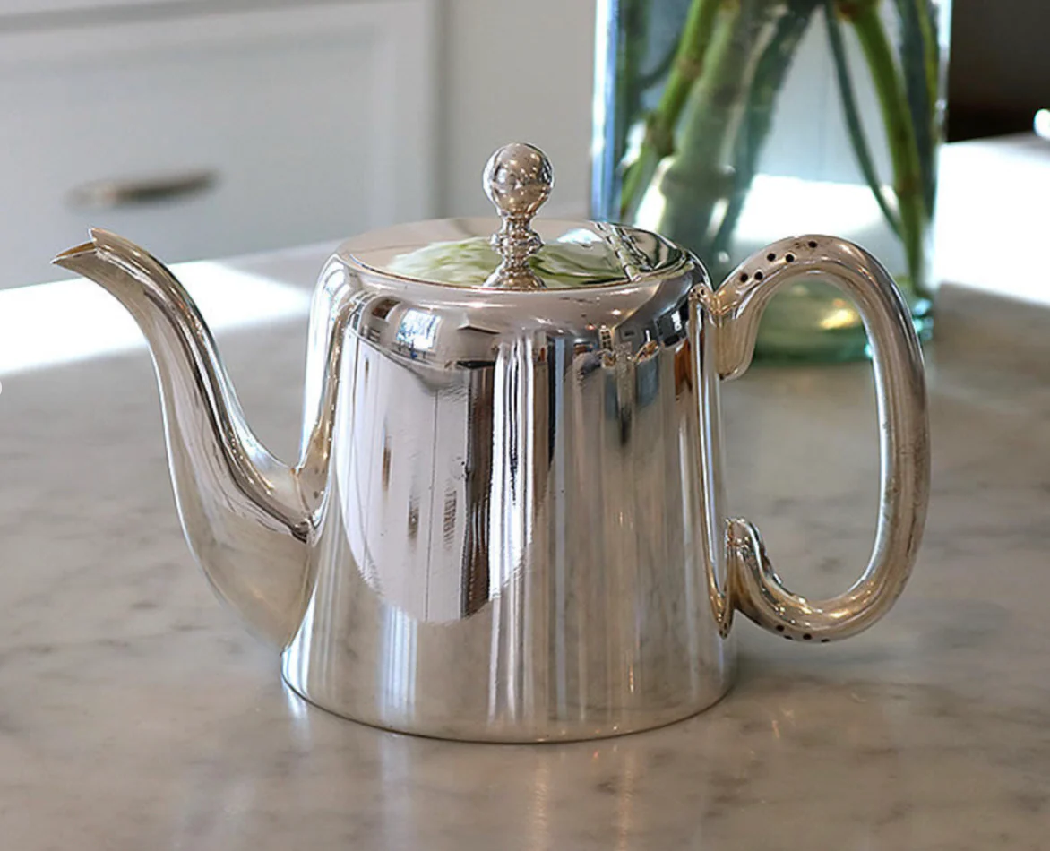 Hôtel Silver Vintage Teapot - Image 3