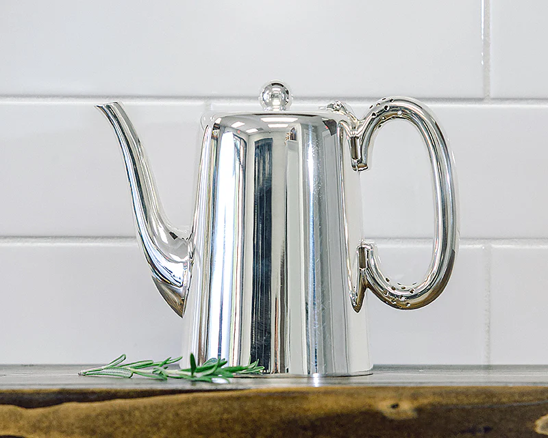 Hôtel Silver Vintage Two Pint Coffee Pot - 2pt - Image 4