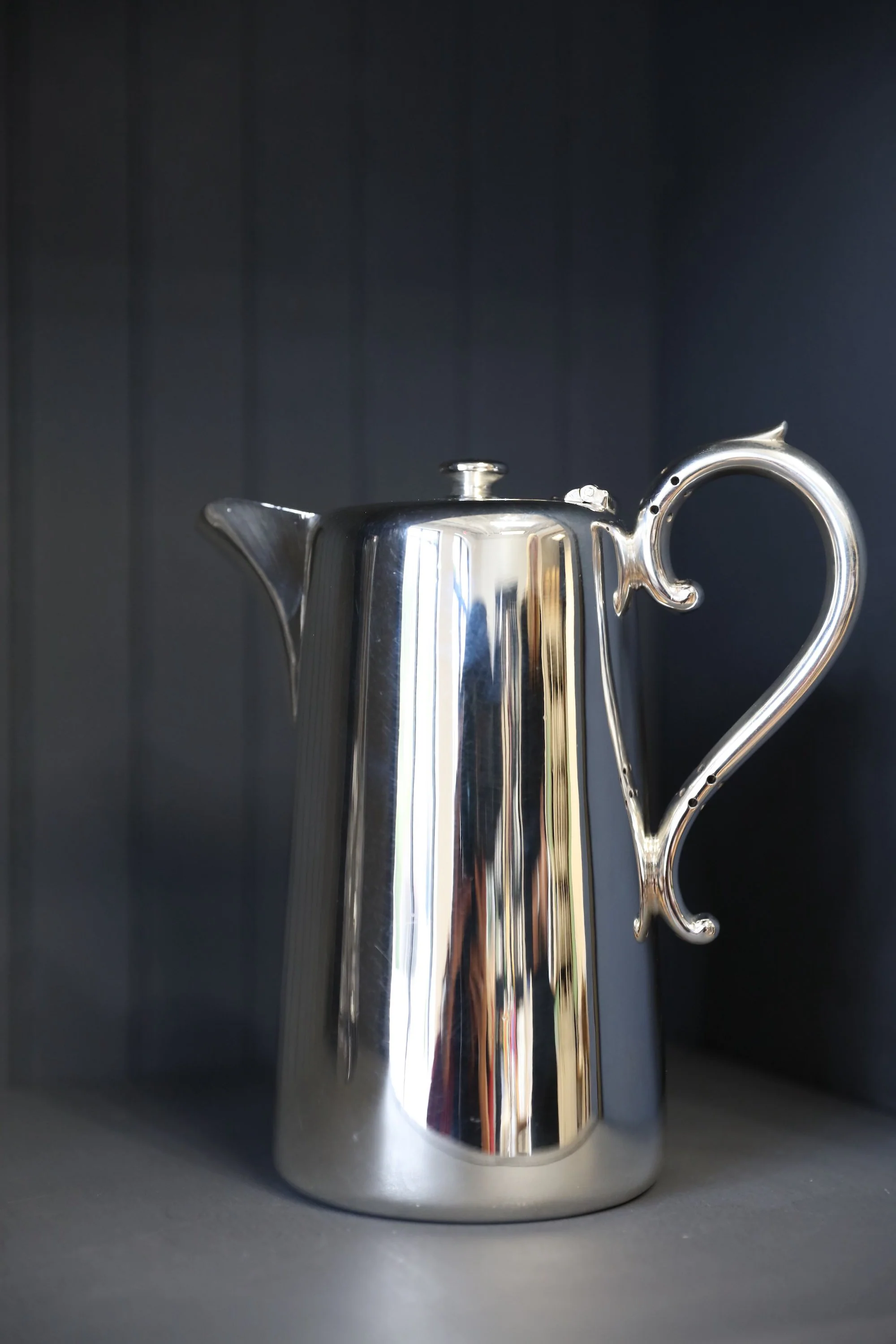 Hôtel Silver Vintage Two Pint Coffee Pot - 2pt - Image 5
