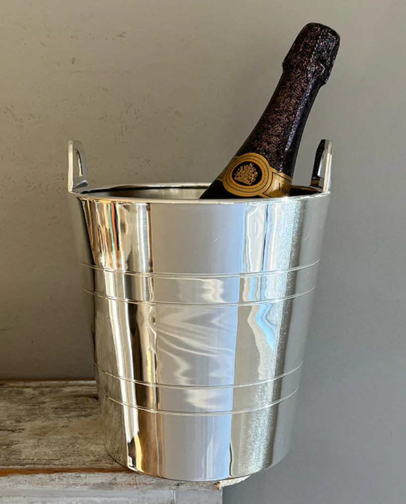 Hôtel Silver Private Label Tab Handled Wine Cooler/Champagne Bucket - Image 4