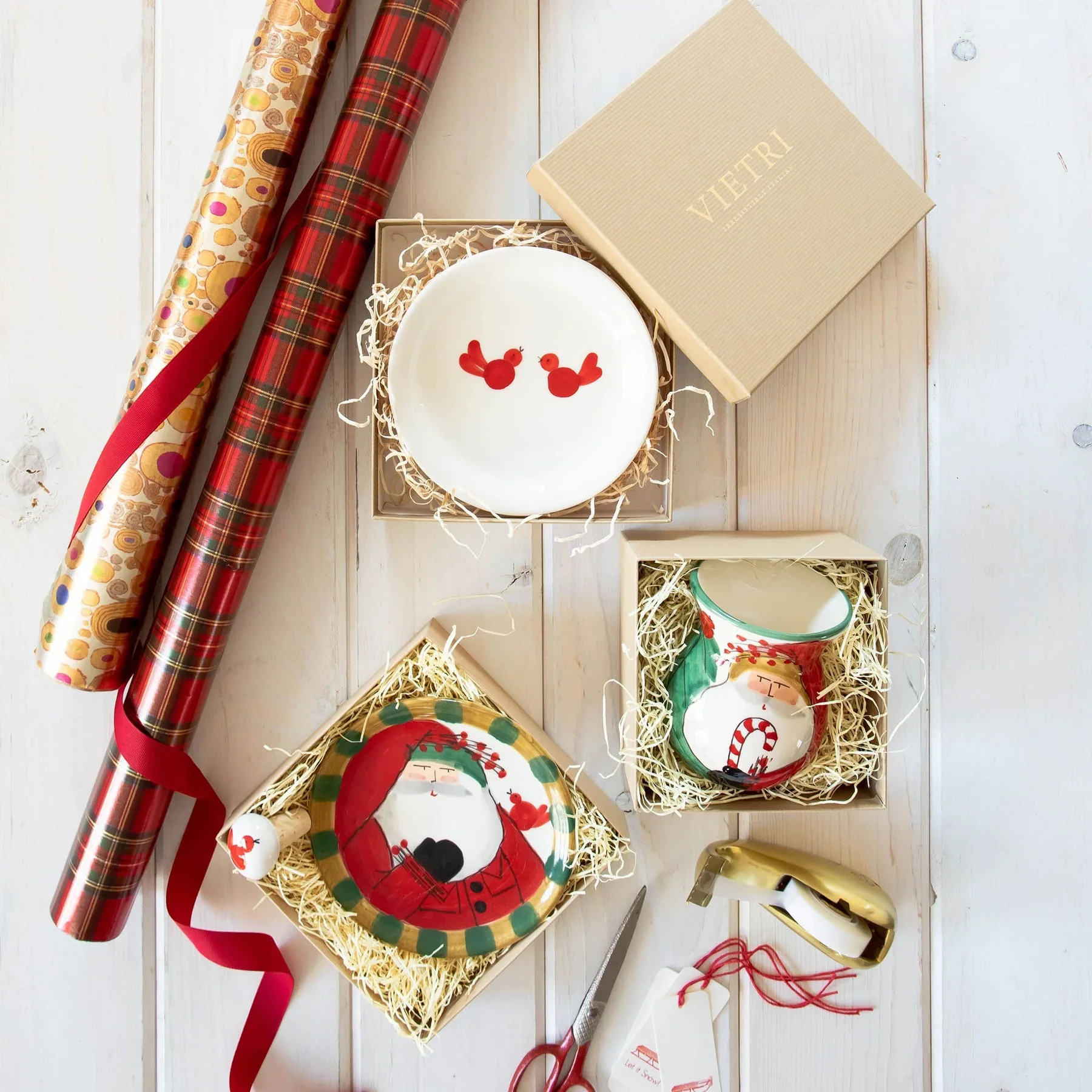 Vietri Old St. Nick Ti Penso Plate - Image 2