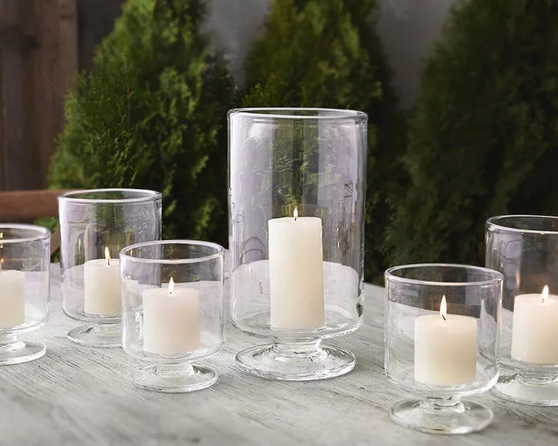 Simon Pearce Ivory Pillar Candles - Image 3