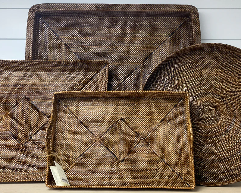 Rectangular Slanting Tray With Handles - Image 6