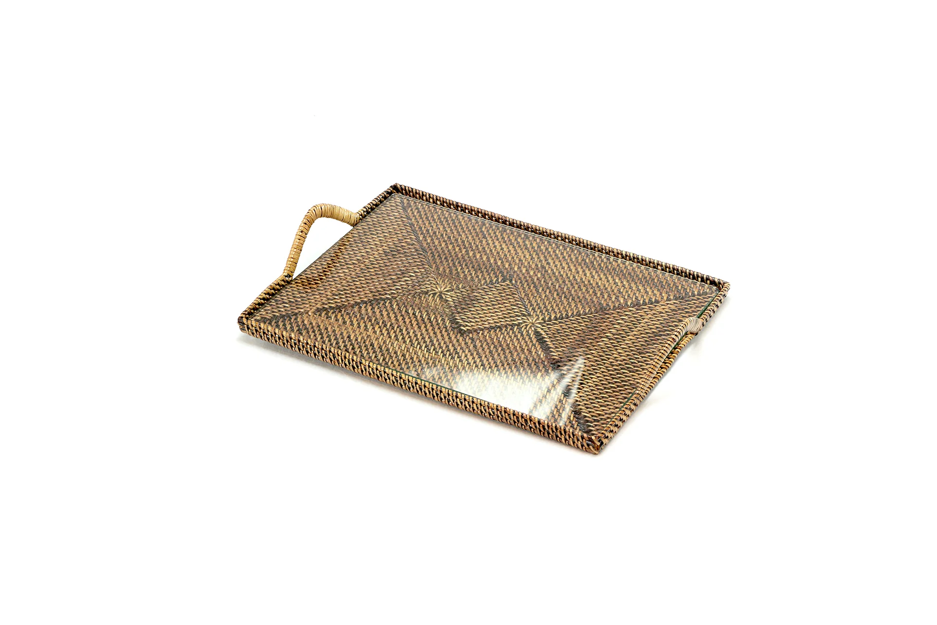 Rectangular Tray With Glass Bottom - Image 8