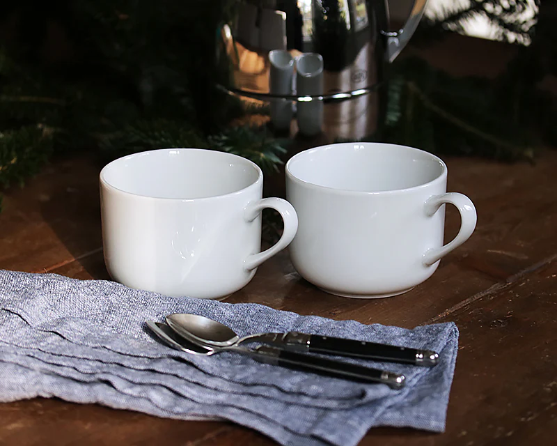 Pillivuyt Sancerre Coffee Cup and Saucer - Image 3