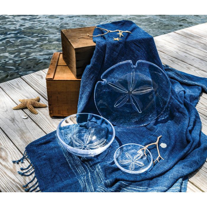 Simon Pearce Sand Dollar Bowl In Gift Box - Image 2