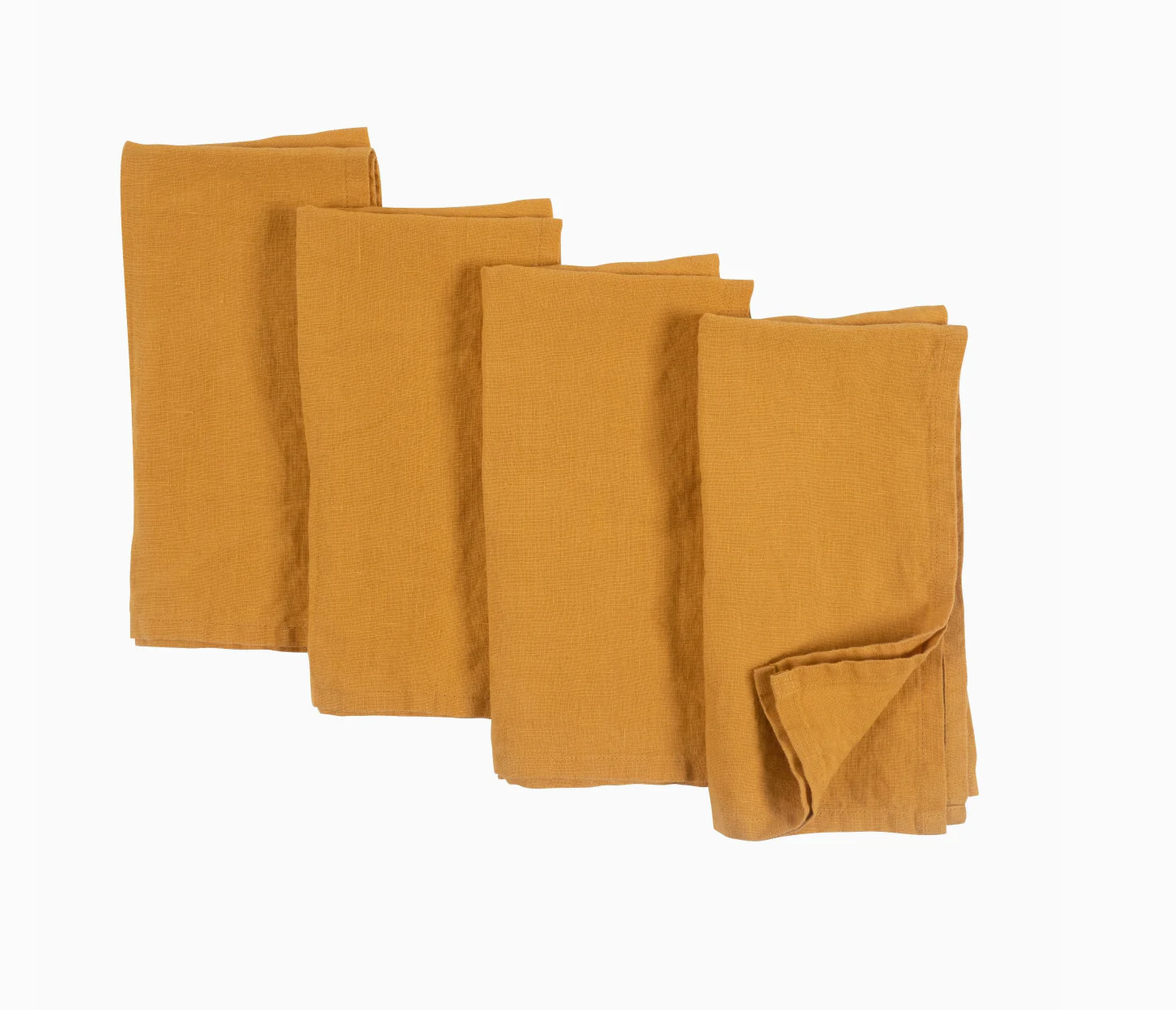 Stone Washed Linen Napkins - Set Of 4 - Image 6