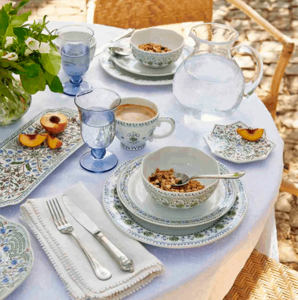 Juliska Villa Seville Breakfast Cup - Chambray - Image 4