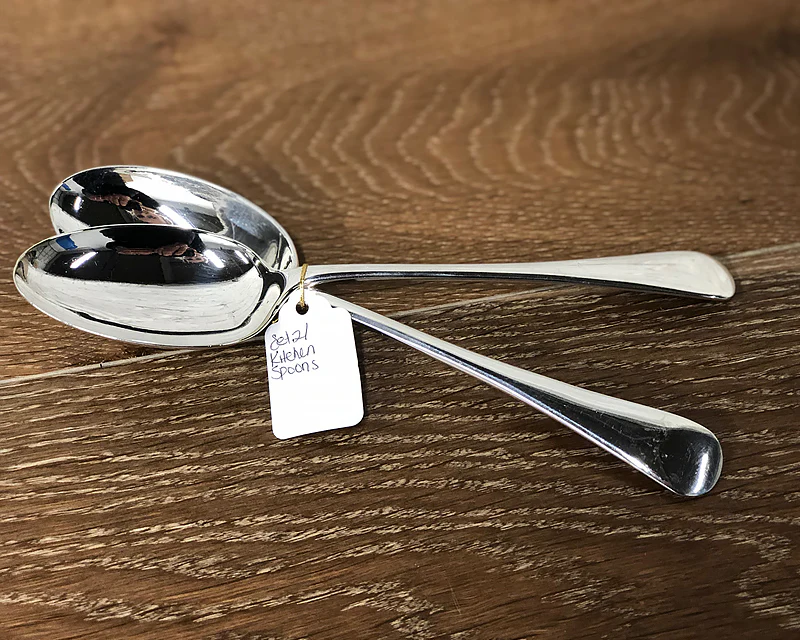 Hôtel Vintage English Kitchen Spoons (set of 2) - Image 10