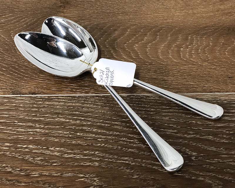 Hôtel Vintage English Kitchen Spoons (set of 2) - Image 11