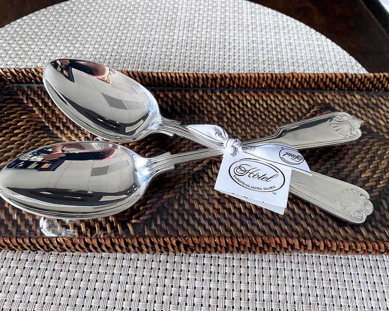 Hôtel Vintage English Kitchen Spoons (set of 2) - Image 18
