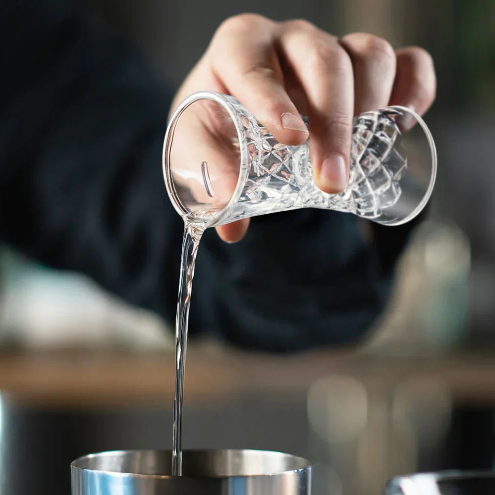 Yarai Glass Double Jigger - Image 4